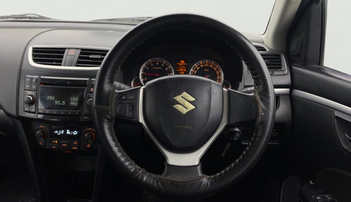2013 Maruti Swift ZXI, Petrol, Manual, 71,908 km, Steering Wheel Close Up