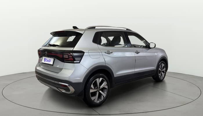 2022 Volkswagen TAIGUN TOPLINE 1.0 TSI MT, Petrol, Manual, 26,776 km, Right Back Diagonal