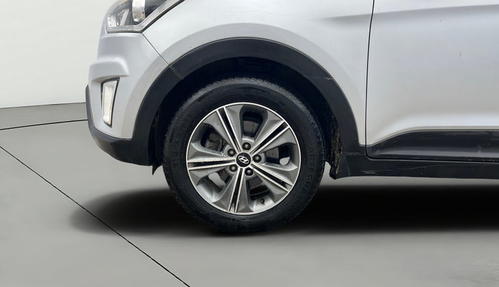 2017 Hyundai Creta SX PLUS AT 1.6 PETROL, Petrol, Automatic, 95,021 km, Left Front Wheel