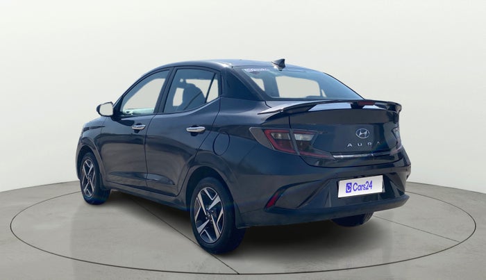2022 Hyundai AURA SX 1.2 CNG, CNG, Manual, 49,591 km, Left Back Diagonal