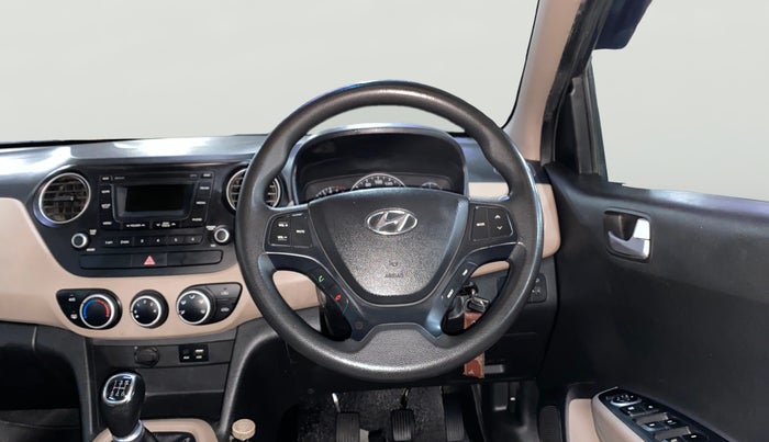 2016 Hyundai Grand i10 SPORTZ 1.2 KAPPA VTVT, Petrol, Manual, 99,288 km, Steering Wheel Close Up