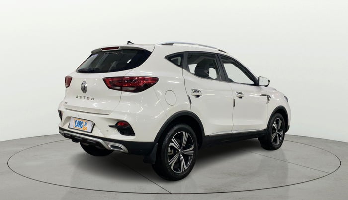 2023 MG ASTOR SHARP 1.5 CVT, Petrol, Automatic, 21,810 km, Right Back Diagonal
