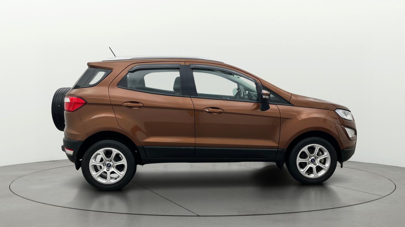 2019 Ford Ecosport TITANIUM + 1.5L PETROL AT, Petrol, Automatic, 51,195 km, Right Side View