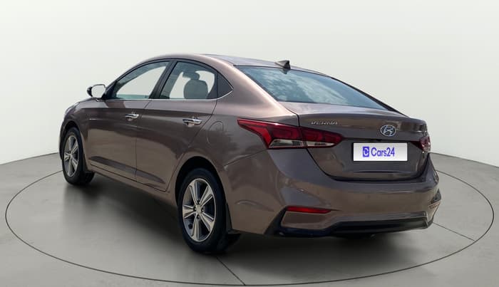 2018 Hyundai Verna 1.6 VTVT SX (O) AT, Petrol, Automatic, 71,791 km, Left Back Diagonal
