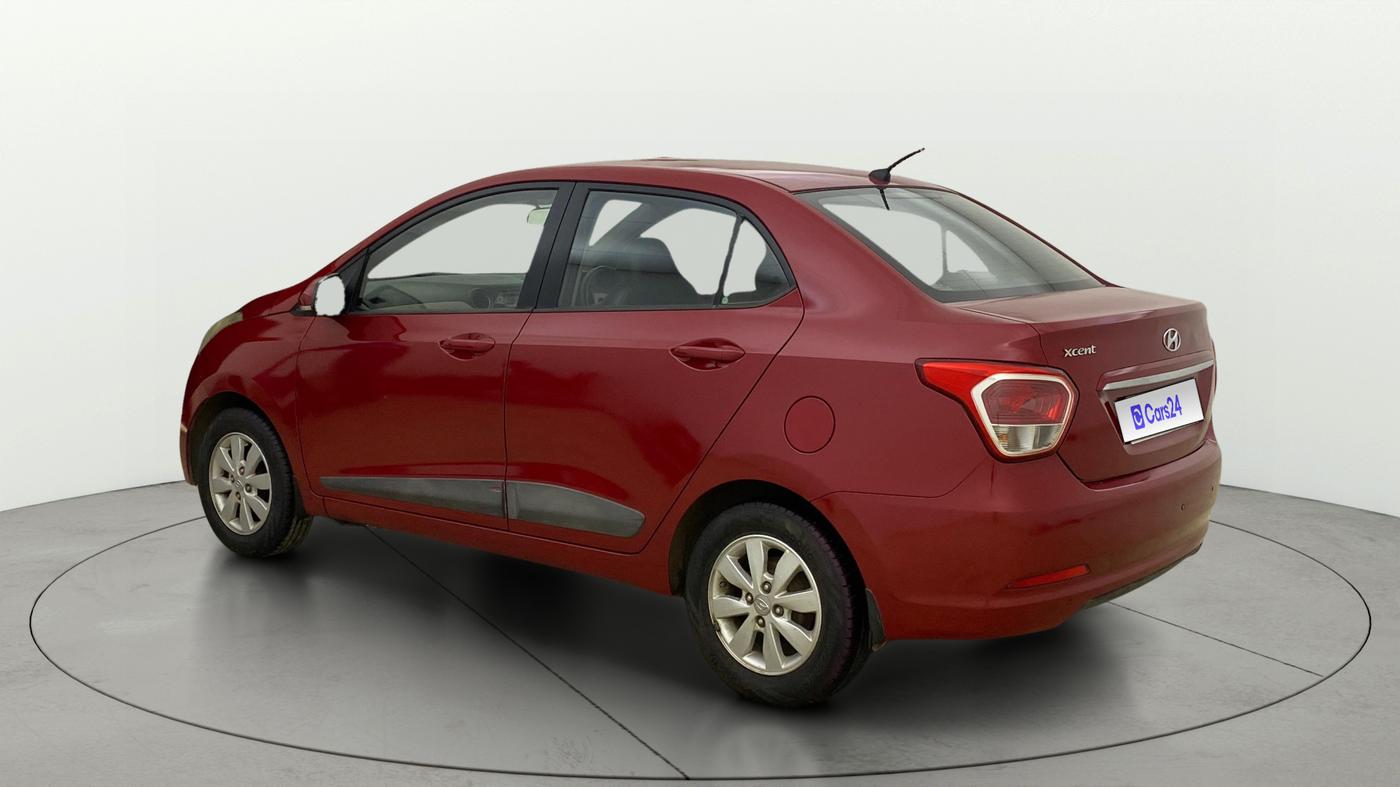 2014 Hyundai Xcent S (O) 1.2, Petrol, Manual, 51,492 km, Left Back Diagonal