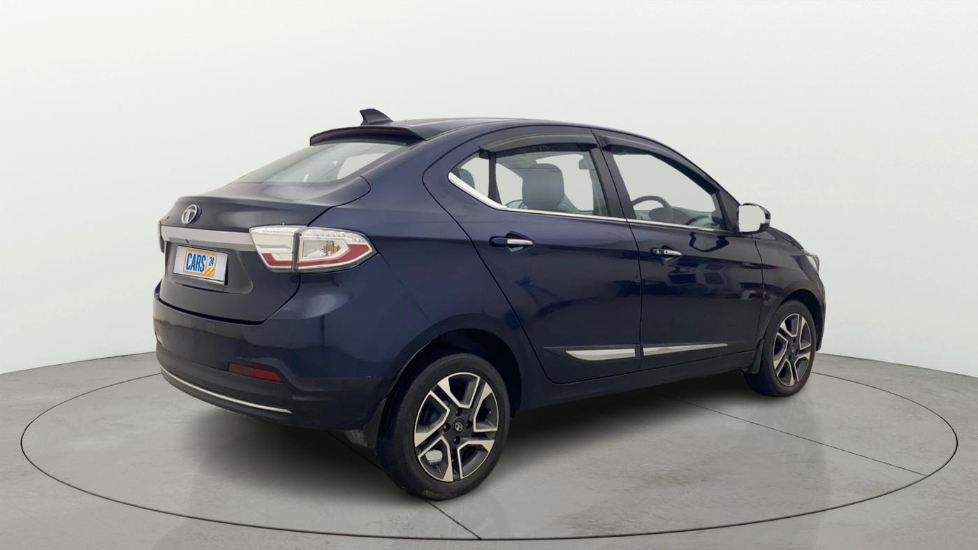 2021 Tata TIGOR XZA PLUS PETROL, Petrol, Automatic, 22,399 km, Right Back Diagonal