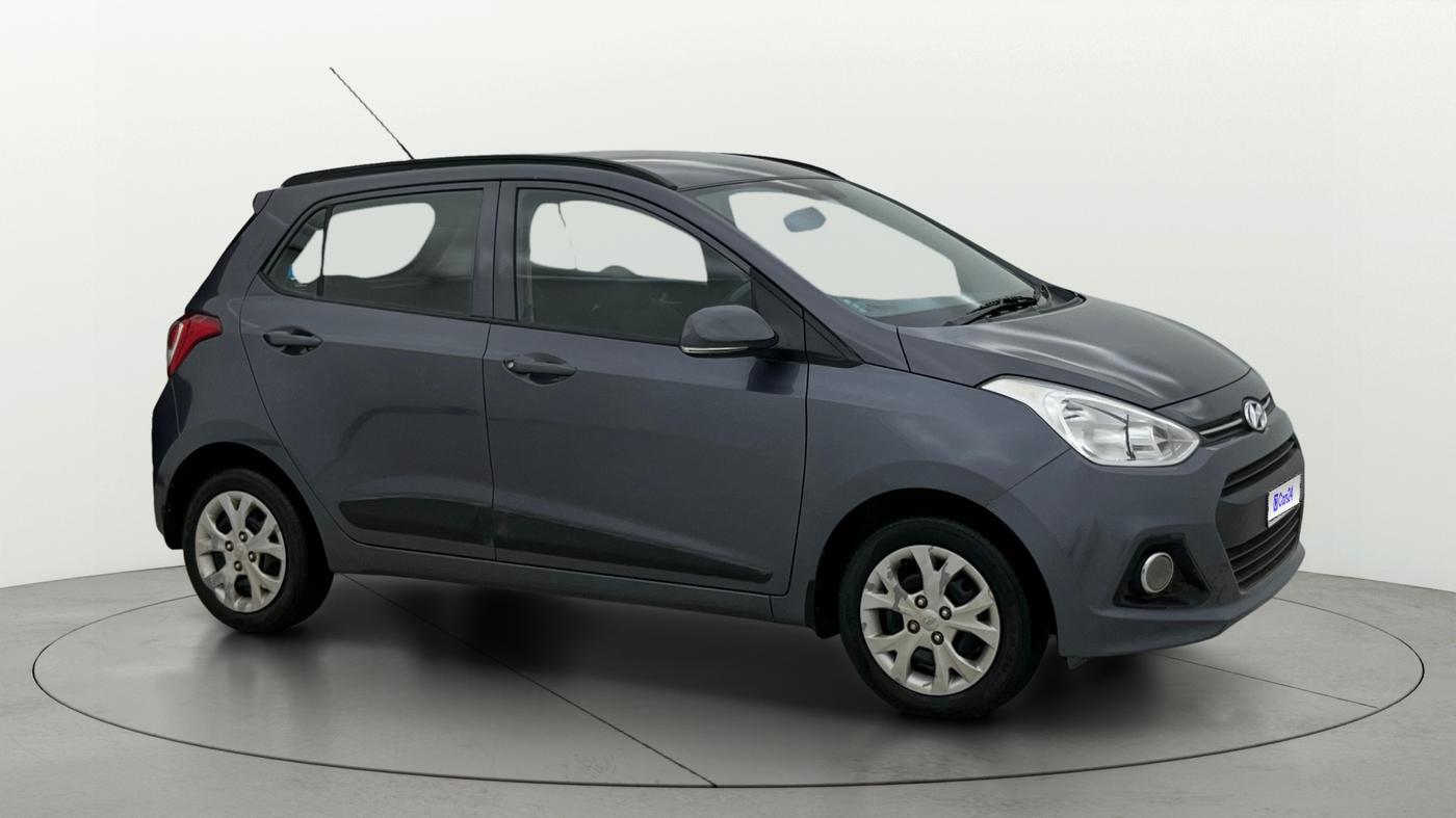 2016 Hyundai Grand i10 SPORTZ 1.2 KAPPA VTVT, Petrol, Manual, 29,026 km, Right Front Diagonal