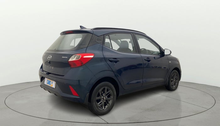 2021 Hyundai GRAND I10 NIOS SPORTZ AMT 1.2 KAPPA VTVT, Petrol, Automatic, 52,055 km, Right Back Diagonal