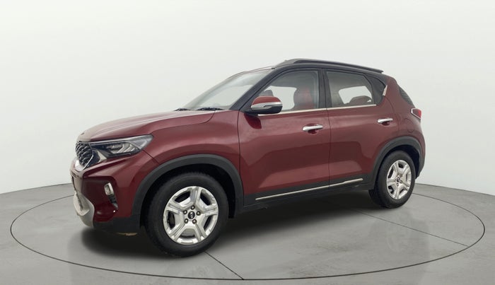 2021 KIA SONET HTX 1.0 IMT, Petrol, Manual, 91,934 km, Left Front Diagonal