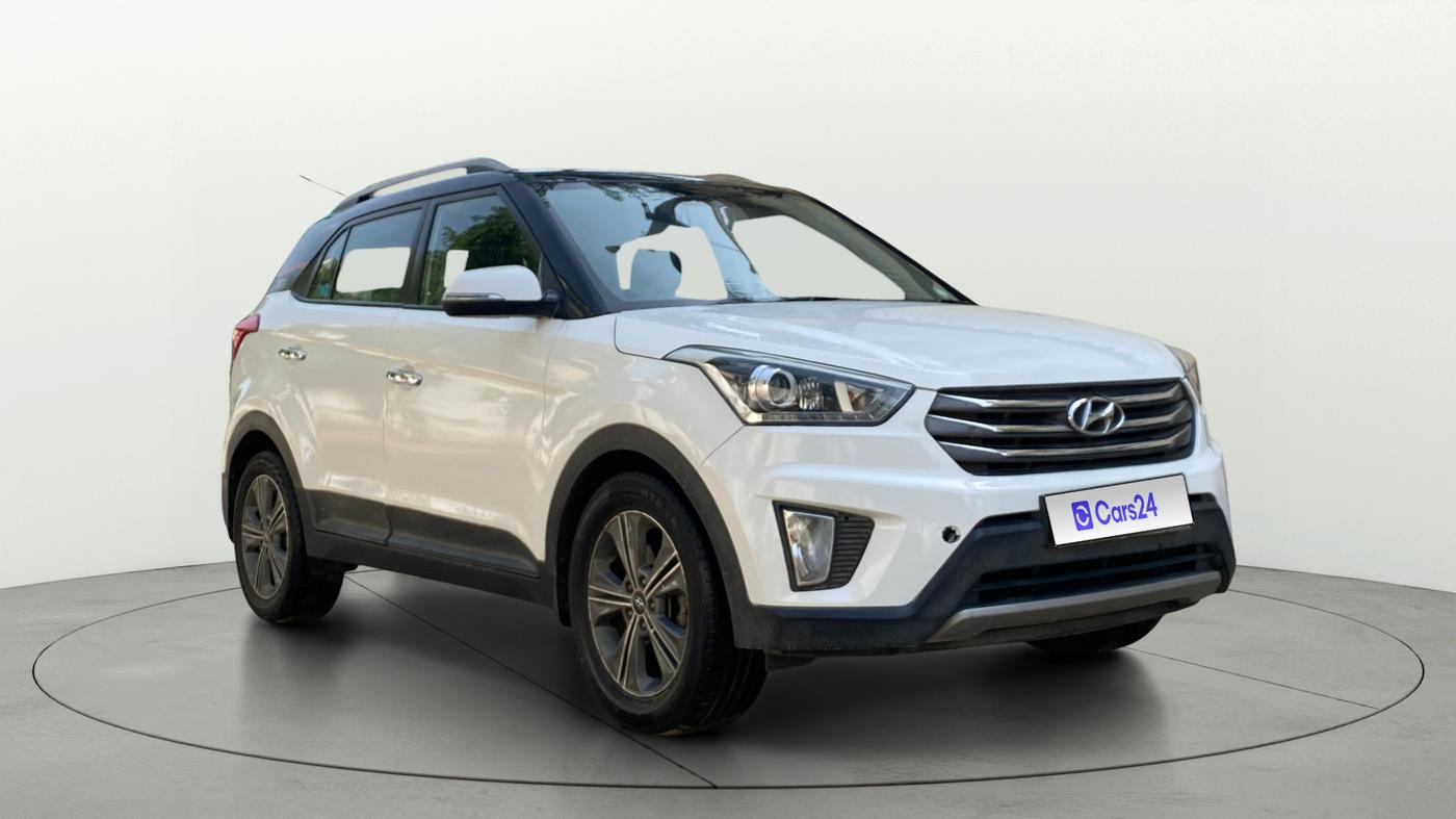 2016 Hyundai Creta SX PLUS  ANNIVERSARY EDITION 1.6 PETROL, Petrol, Manual, 1,05,639 km, SRP