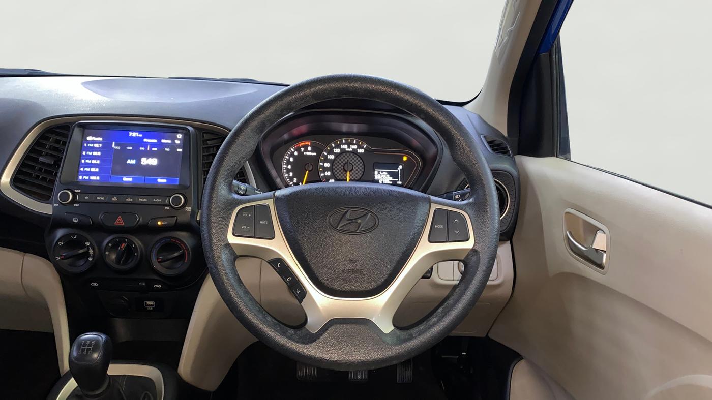 2019 Hyundai NEW SANTRO ASTA MT, Petrol, Manual, 12,793 km, Steering Wheel Close Up