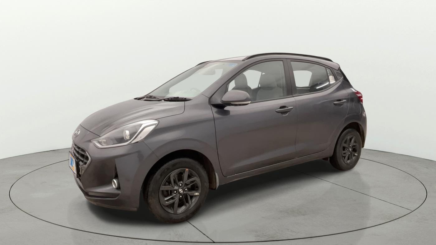 2021 Hyundai GRAND I10 NIOS SPORTZ AMT 1.2 KAPPA VTVT, Petrol, Automatic, 46,657 km, Left Front Diagonal