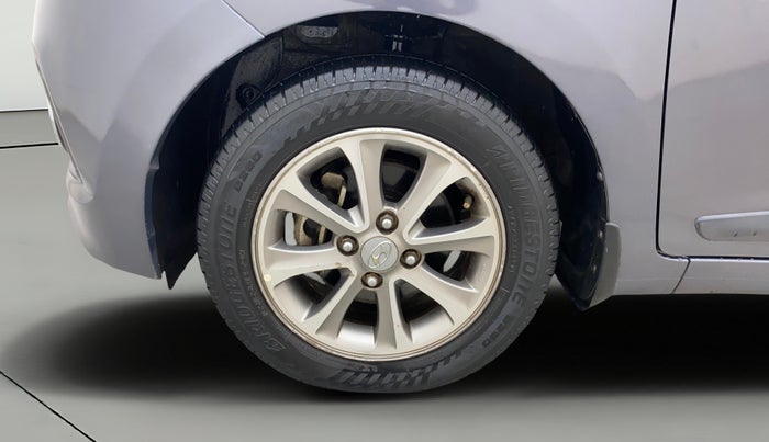 2016 Hyundai Grand i10 ASTA (O) AT 1.2 KAPPA VTVT, Petrol, Automatic, 71,494 km, Left Front Wheel