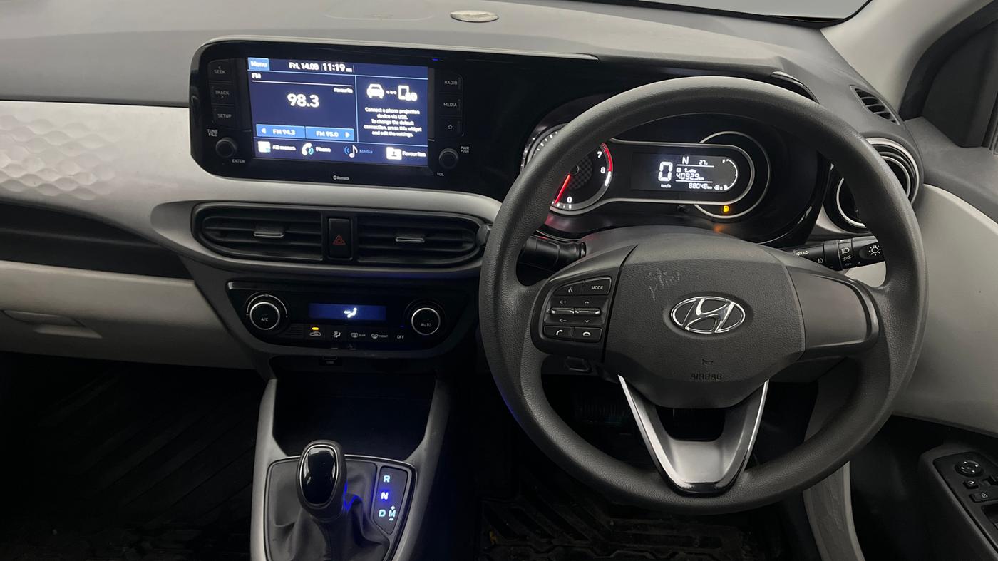 2021 Hyundai GRAND I10 NIOS SPORTZ AMT 1.2 KAPPA VTVT, Petrol, Automatic, 88,048 km, Steering Wheel Close Up