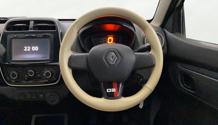 2017 Renault Kwid RXT 1.0, Petrol, Manual, 61,579 km, Steering Wheel Close Up