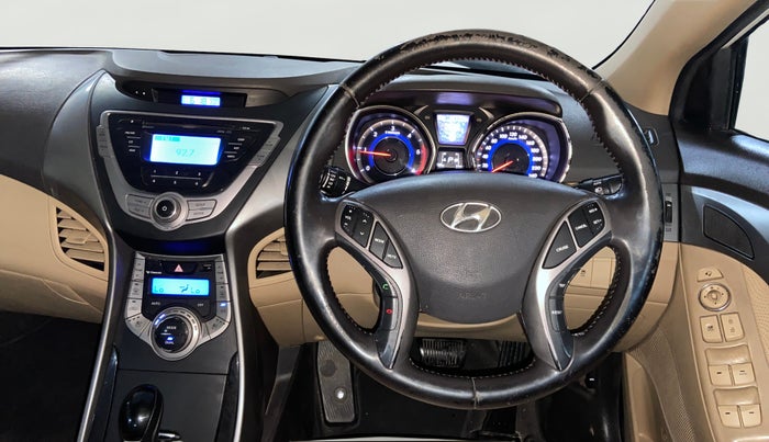 2012 Hyundai New Elantra 1.6 SX AT DIESEL, Diesel, Automatic, 87,099 km, Steering Wheel Close Up