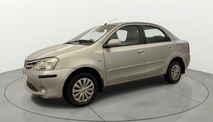 2012 Toyota Etios G, Petrol, Manual, 91,979 km, Left Front Diagonal