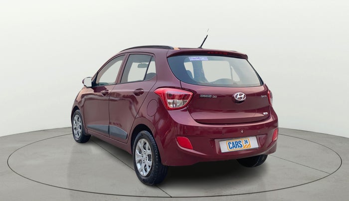 2016 Hyundai Grand i10 SPORTZ 1.2 KAPPA VTVT, Petrol, Manual, 15,834 km, Left Back Diagonal