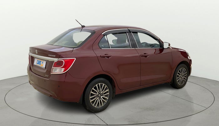 2017 Maruti Dzire ZXI PLUS AMT, CNG, Automatic, 1,06,513 km, Right Back Diagonal