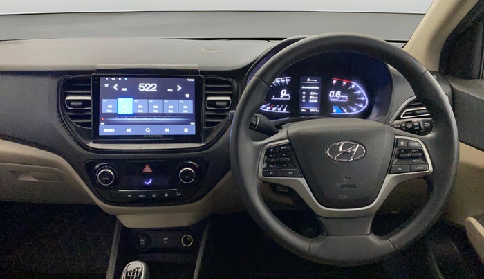 2021 Hyundai Verna SX 1.5 VTVT, Petrol, Manual, 37,722 km, Steering Wheel Close Up
