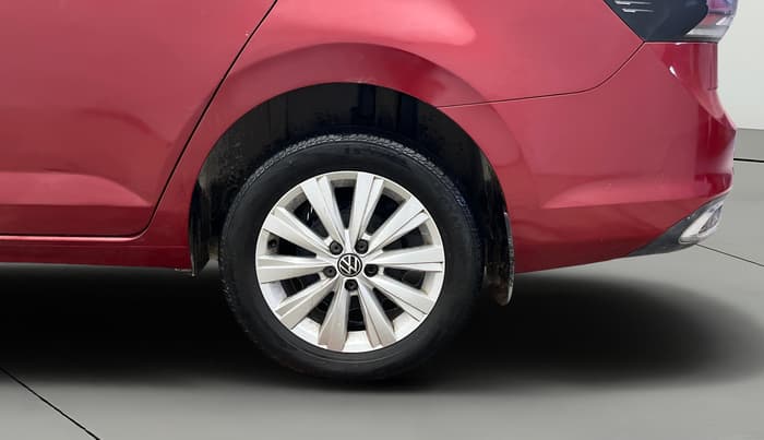 2022 Volkswagen VIRTUS HIGHLINE TSI 1.0 AT, Petrol, Automatic, 66,880 km, Left Rear Wheel