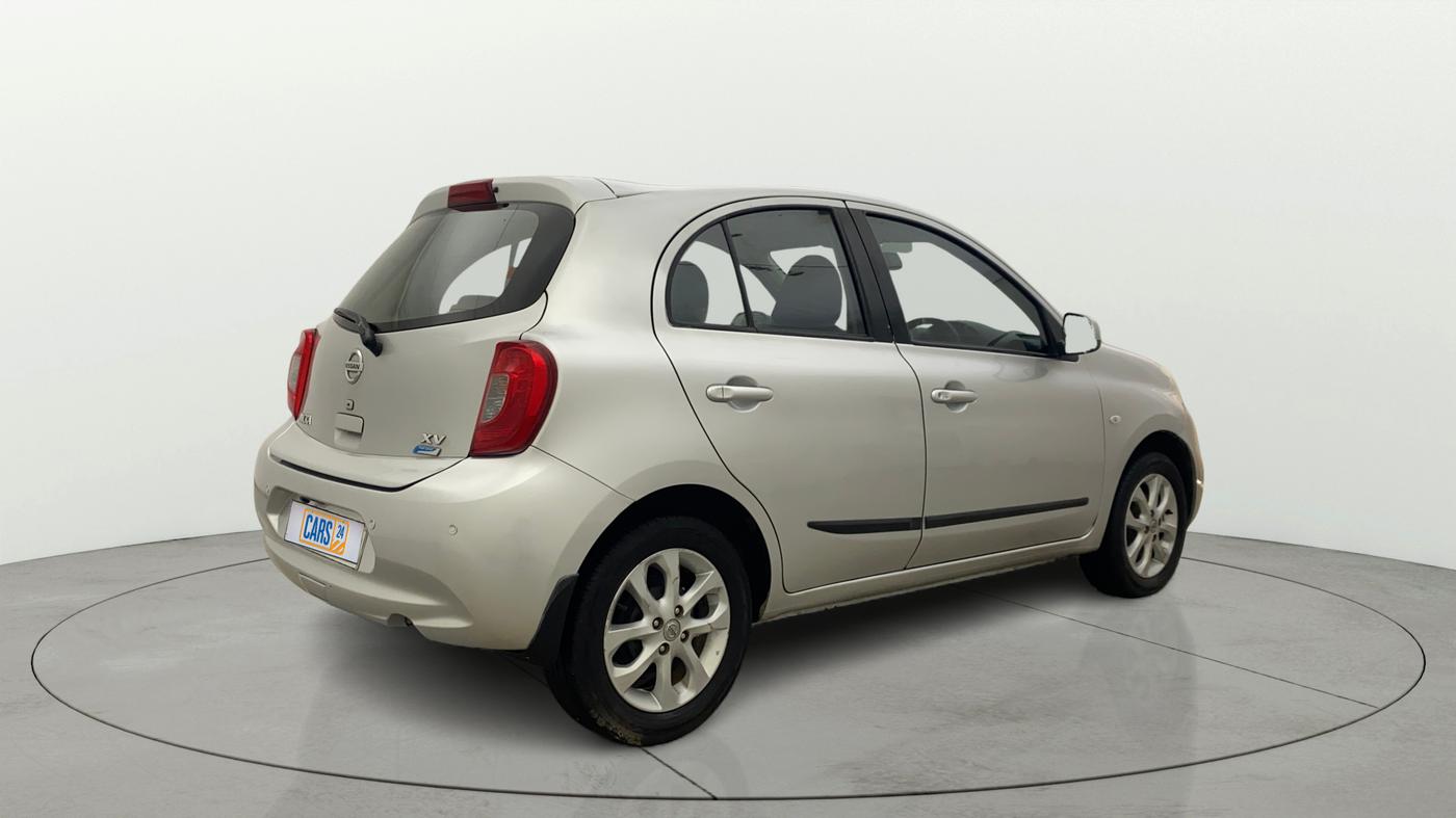 2016 Nissan Micra XV CVT, Petrol, Automatic, 74,634 km, Right Back Diagonal
