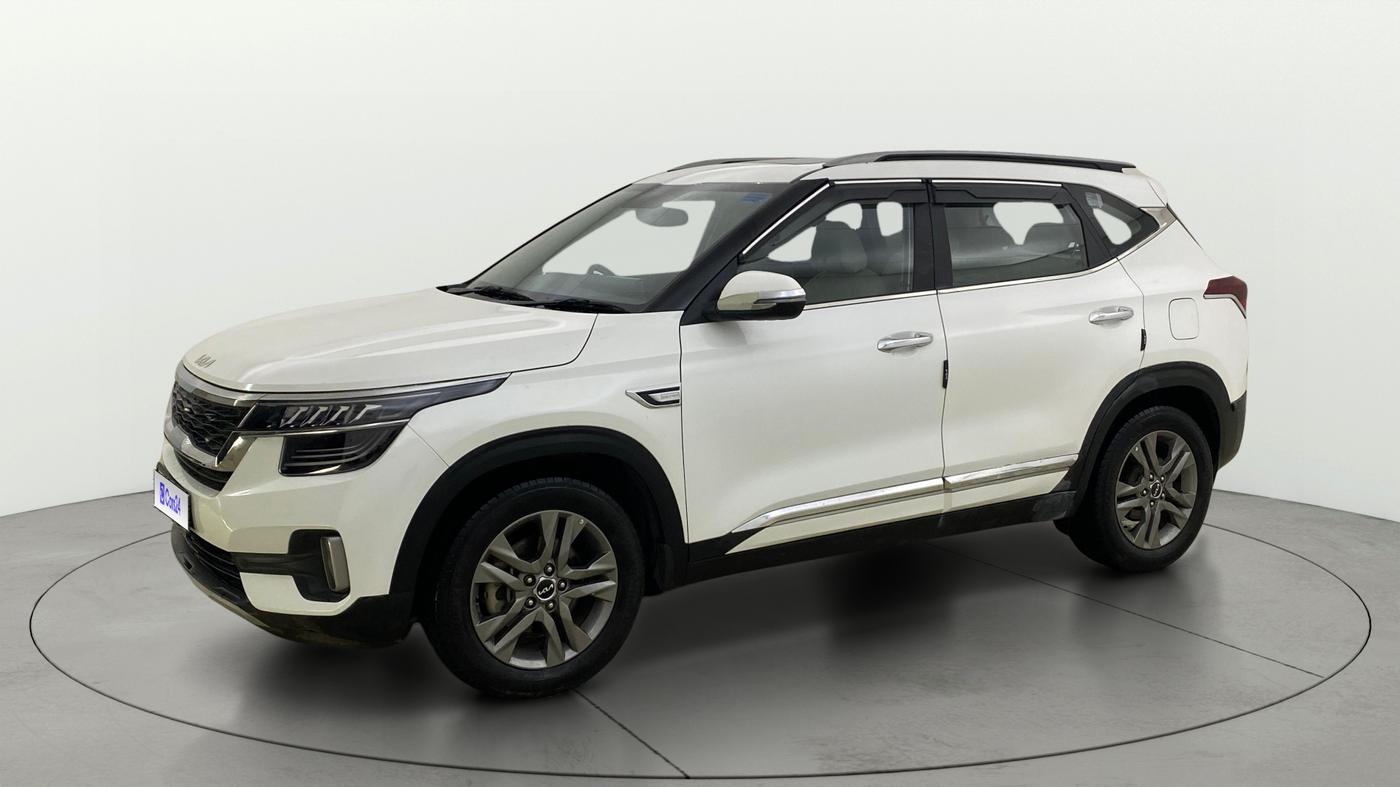 2021 KIA SELTOS HTX 1.5 PETROL, Petrol, Manual, 19,896 km, Left Front Diagonal