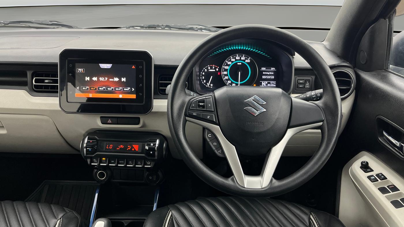 2023 Maruti IGNIS ALPHA 1.2 AMT, Petrol, Automatic, 36,133 km, Steering Wheel Close Up