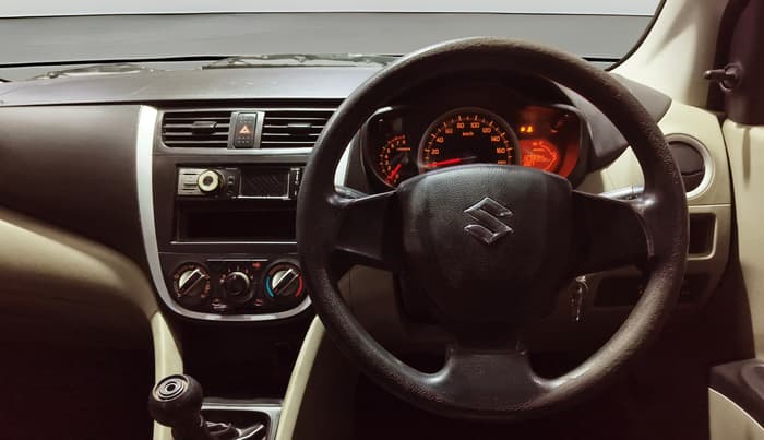 2015 Maruti Celerio VXI CNG, CNG, Manual, 1,29,816 km, Steering Wheel Close Up