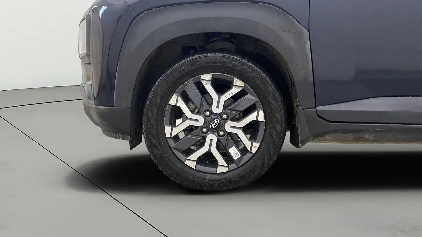 2024 Hyundai EXTER SX(O) CONNECT 1.2 AMT, Petrol, Automatic, 15,433 km, Left Front Wheel