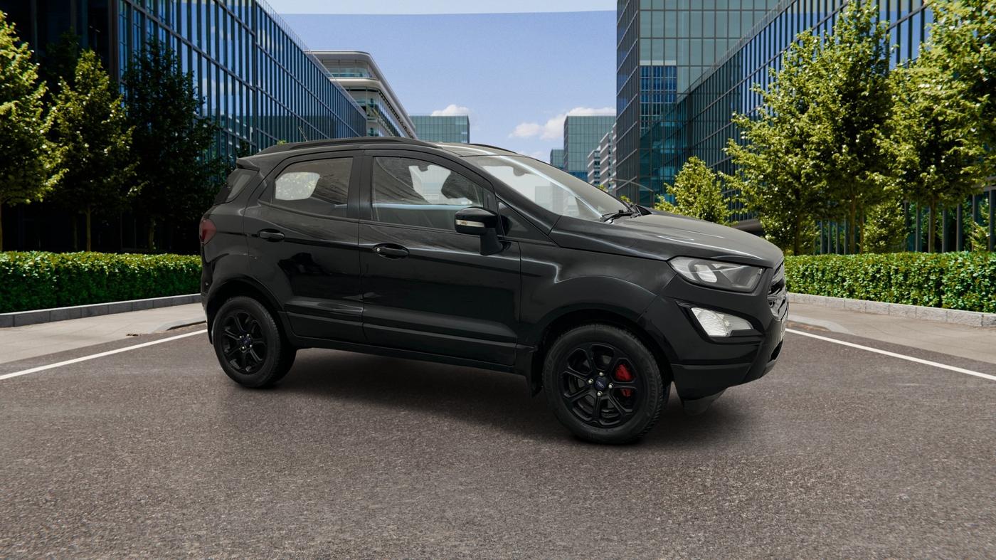 2019 Ford Ecosport TITANIUM + 1.5L PETROL AT, Petrol, Automatic, 34,019 km, Right Front Diagonal