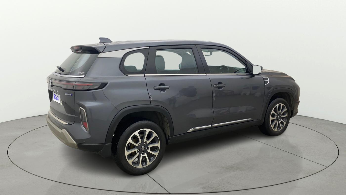 2023 Maruti Grand Vitara ZETA SMART HYBRID, Petrol, Manual, 19,902 km, Right Back Diagonal