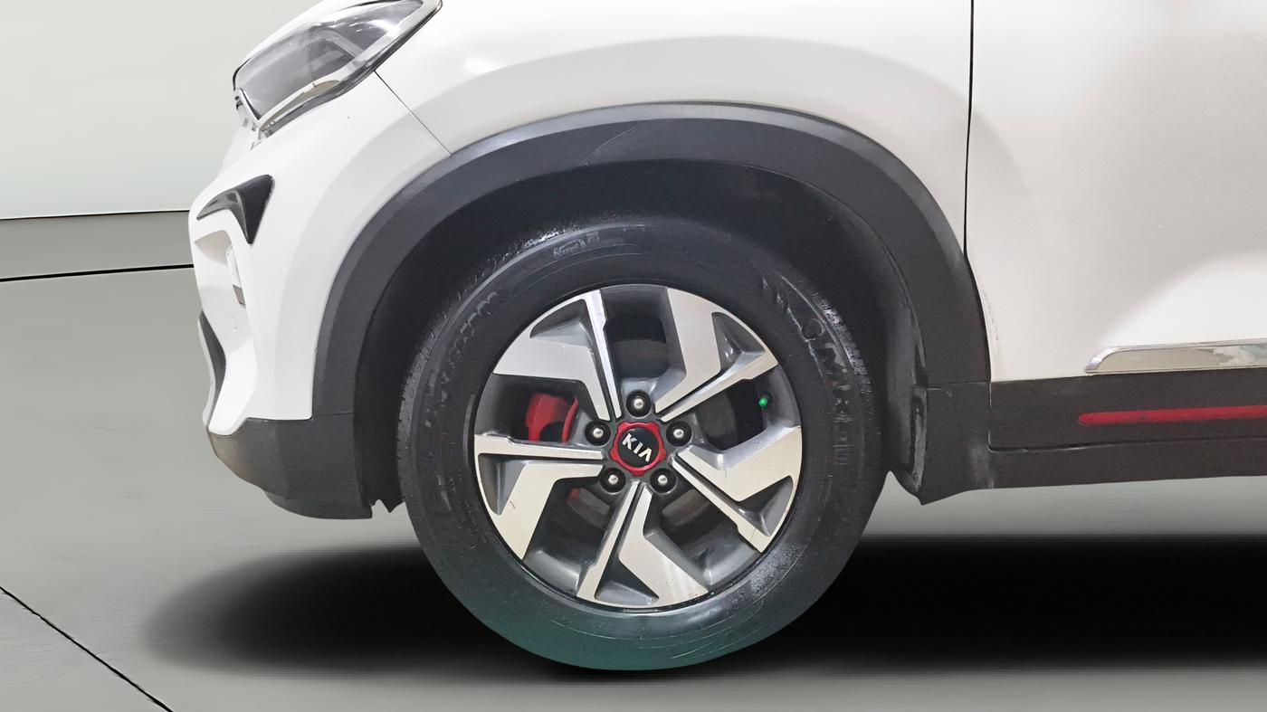 2020 KIA SONET GTX PLUS 1.0 DCT, Petrol, Automatic, 1,09,407 km, Left Front Wheel