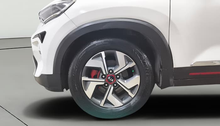 2020 KIA SONET GTX PLUS 1.0 DCT, Petrol, Automatic, 1,08,797 km, Left Front Wheel