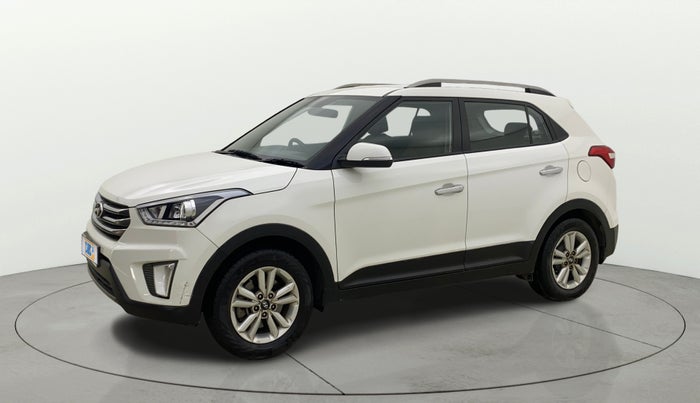 2017 Hyundai Creta SX PLUS 1.6 PETROL, CNG, Manual, 1,37,686 km, Left Front Diagonal