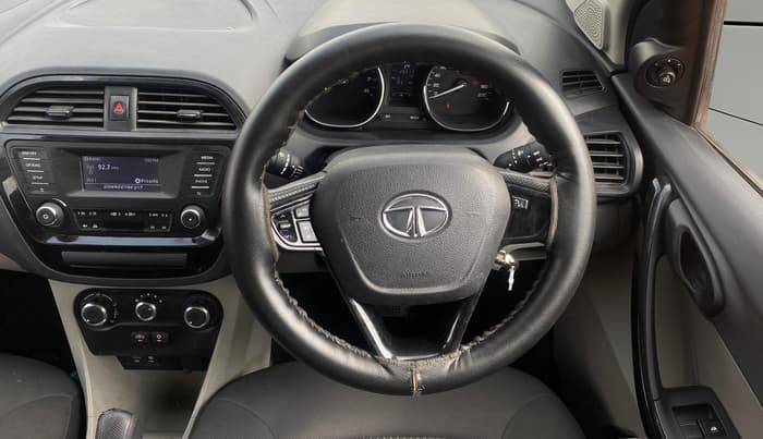 2019 Tata Tiago XZA PETROL, Petrol, Automatic, 26,476 km, Steering Wheel Close Up