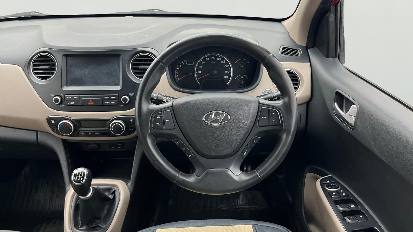 2019 Hyundai Grand i10 ASTA 1.2 KAPPA VTVT, Petrol, Manual, 51,489 km, Steering Wheel Close Up