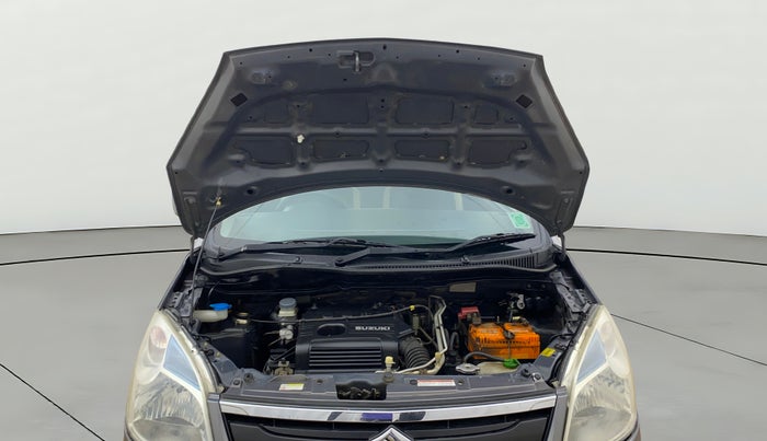 2012 Maruti Wagon R 1.0 LXI, Petrol, Manual, 1,05,087 km, Open Bonet