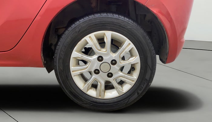 2017 Tata Tiago XZA PETROL, Petrol, Automatic, 56,990 km, Left Rear Wheel