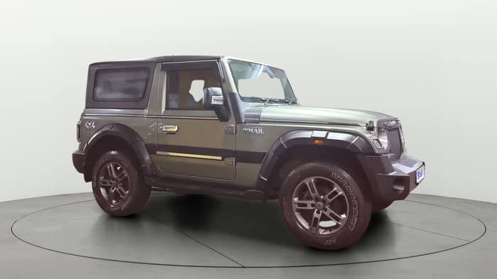 2021 Mahindra Thar LX HT PETROL 4WD MT, Petrol, Manual, 53,870 km, Right Front Diagonal