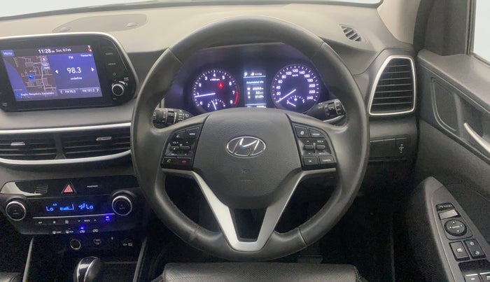 2021 Hyundai Tucson GLS 2WD AT PETROL, Petrol, Automatic, 46,554 km, Steering Wheel Close Up