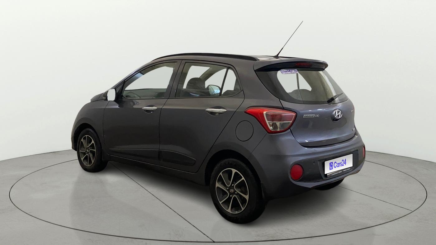 2017 Hyundai Grand i10 ASTA 1.2 KAPPA VTVT, Petrol, Manual, 49,418 km, Left Back Diagonal