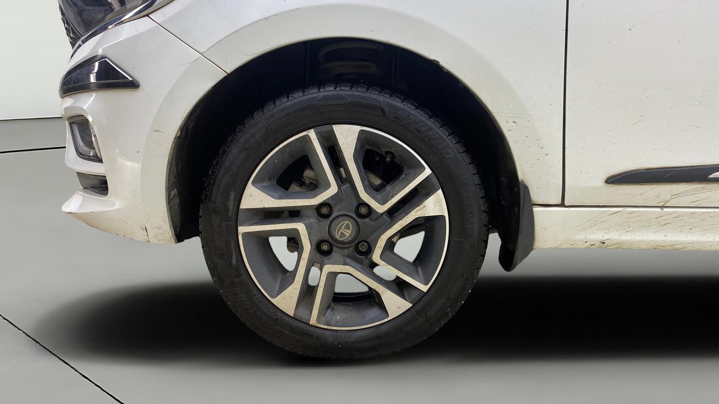 2022 Tata TIGOR XZ PLUS PETROL, Petrol, Manual, 82,276 km, Left Front Wheel