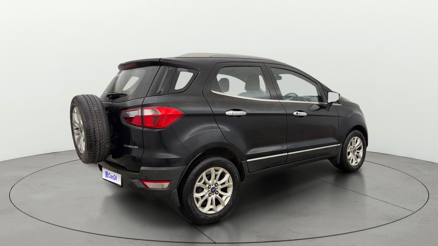 2017 Ford Ecosport TITANIUM 1.5L PETROL AT, Petrol, Automatic, 54,261 km, Right Back Diagonal