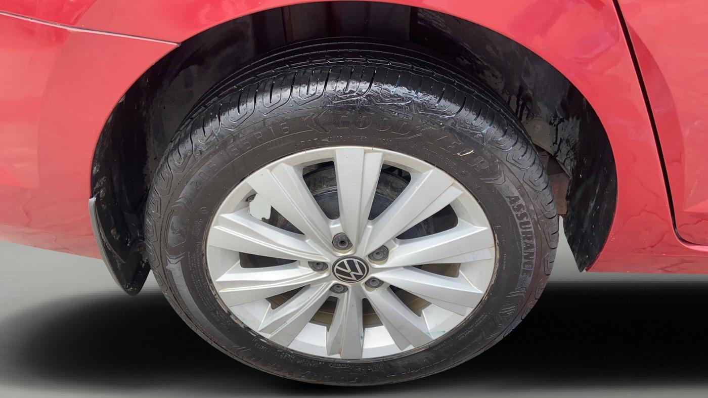 2022 Volkswagen VIRTUS HIGHLINE TSI 1.0 MT, Petrol, Manual, 16,832 km, Right Rear Wheel