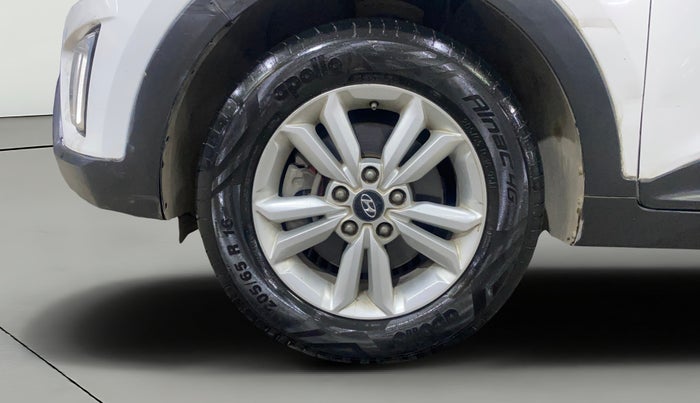 2016 Hyundai Creta SX PLUS 1.6 PETROL, Petrol, Manual, 79,599 km, Left Front Wheel