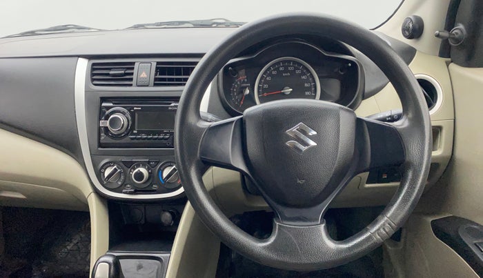 2015 Maruti Celerio VXI AMT, Petrol, Automatic, 1,00,303 km, Steering Wheel Close Up