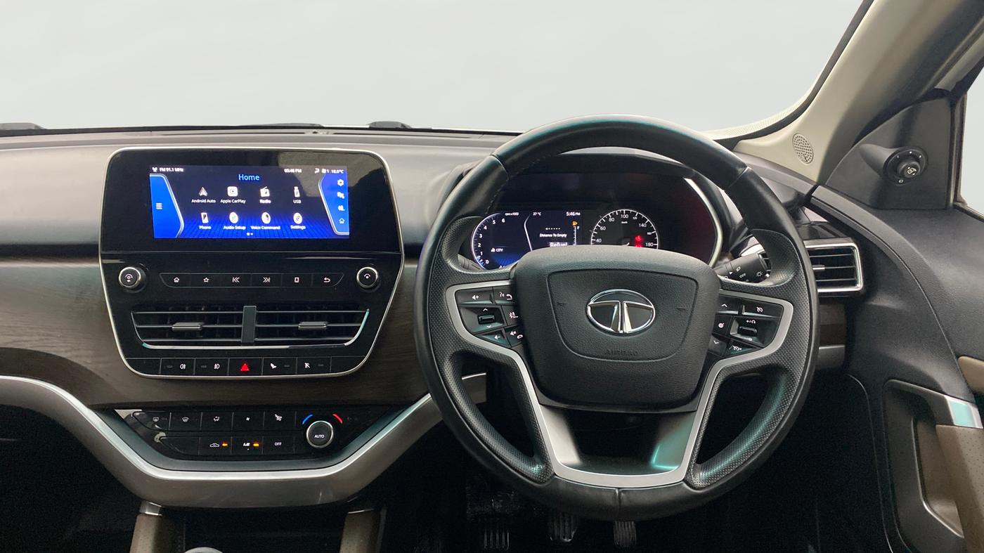 2019 Tata Harrier XZ PLUS 2.0L, Diesel, Manual, 75,989 km, Steering Wheel Close Up