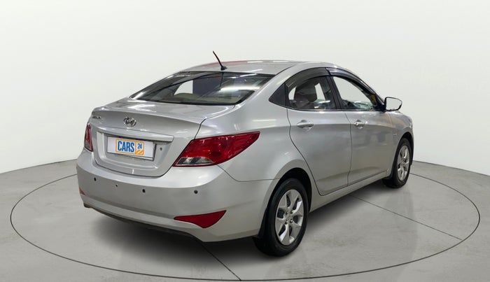2015 Hyundai Verna 1.4 VTVT, Petrol, Manual, 54,180 km, Right Back Diagonal