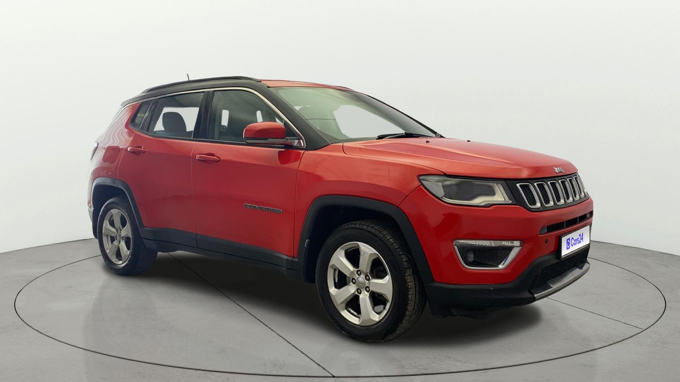 2017 Jeep Compass LIMITED 1.4 PETROL AT, Petrol, Automatic, 88,455 km, Right Front Diagonal